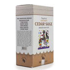 Golden Cedar Sage Smudging Resin Sticks – 30g