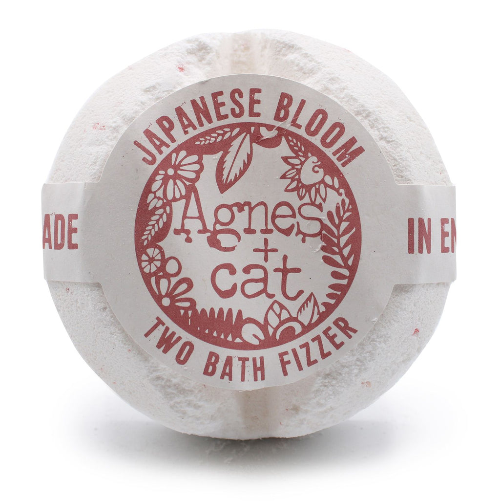 Agnes + Cat Bath Fizzer - Japanese Bloom