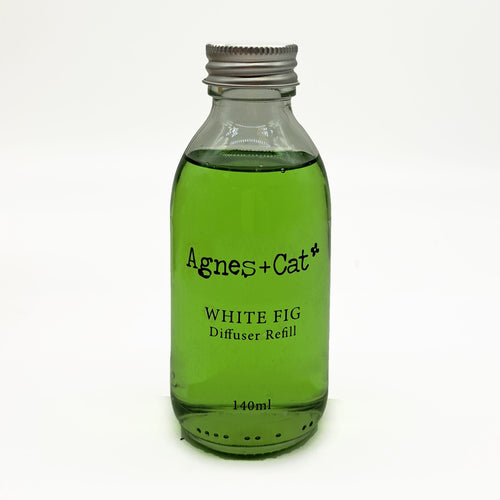 Agnes + Cat Reed Diffuser Refill - Hvít fíkjutré 150ml