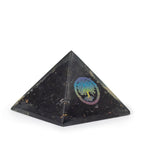 Small Organite Pryamids 5.5x4.5cm - Tree of Life - Black Tormaline Chips