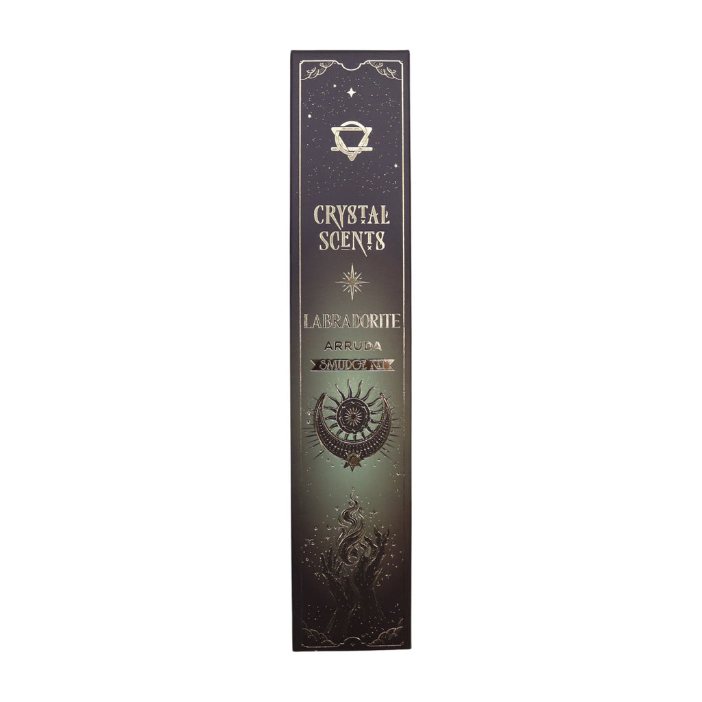 Labradorite Crystal Scents Smudge Incense - Arruda