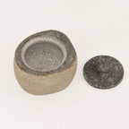 Natural Riverstone Grounding Pot - Small (aprox 9x7cm)