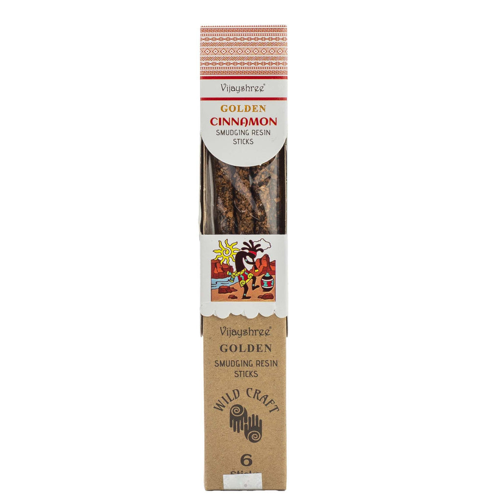 Golden Cinnamon Smudging Resin Sticks - 30g