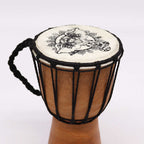 Elephant Wide Top Djembe Drum - 20cm