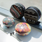 Small Hapi Drum Multi Coloured- 13x9cm
