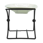 Ceramic & Metal Square Stand