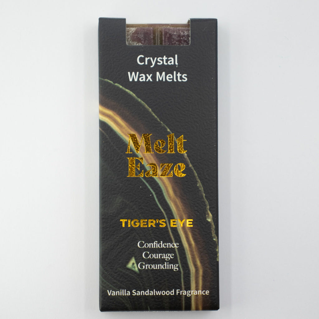 MeltEaze Wax Melts 50g - Tigereye Strength - Vanilla Sandalwood