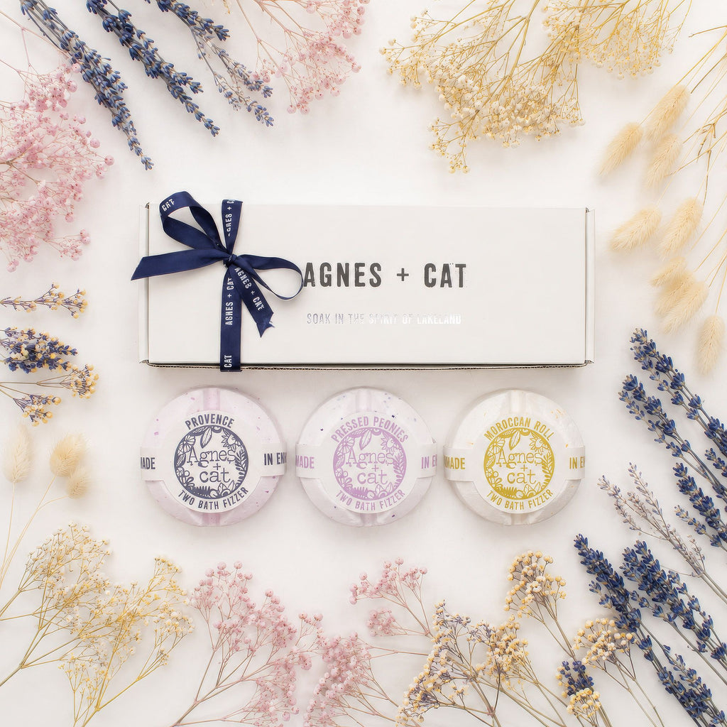 Agnes + Cat Secret Garden Bath Fizzer Gift Set