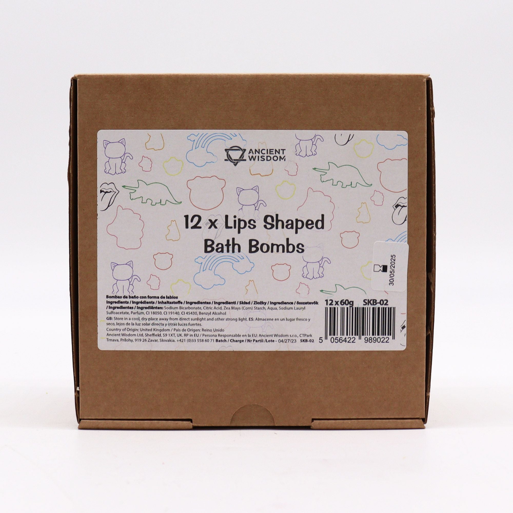 Lips Bathbomb 60g
