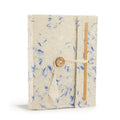 Lokta Mixed Blue Cotton Notebook – Medium (15x12cm) – 45 Leaves