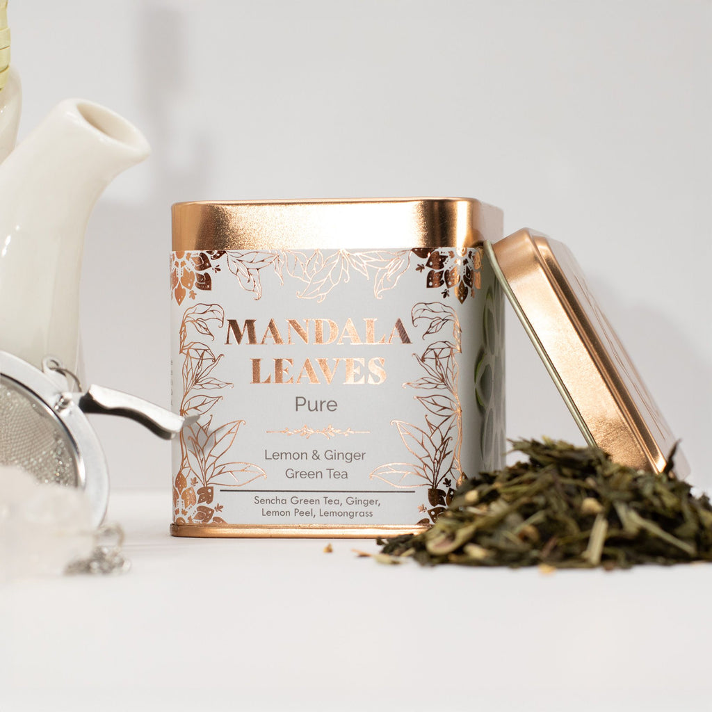 50g Classic Green Tea with Lemon and Ginger