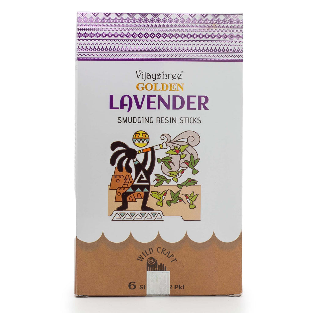 Golden Lavender Smudging Resin Sticks - 30g