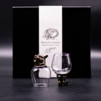 Gift Set of 6 Glasses (100ml) - Mystical Creatures - Antique Bronze