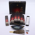 Red Agate Crystal Scents Smudge Incense - Saffron