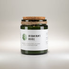 Greenman Woodwick Soy Candle - Midnight Rose