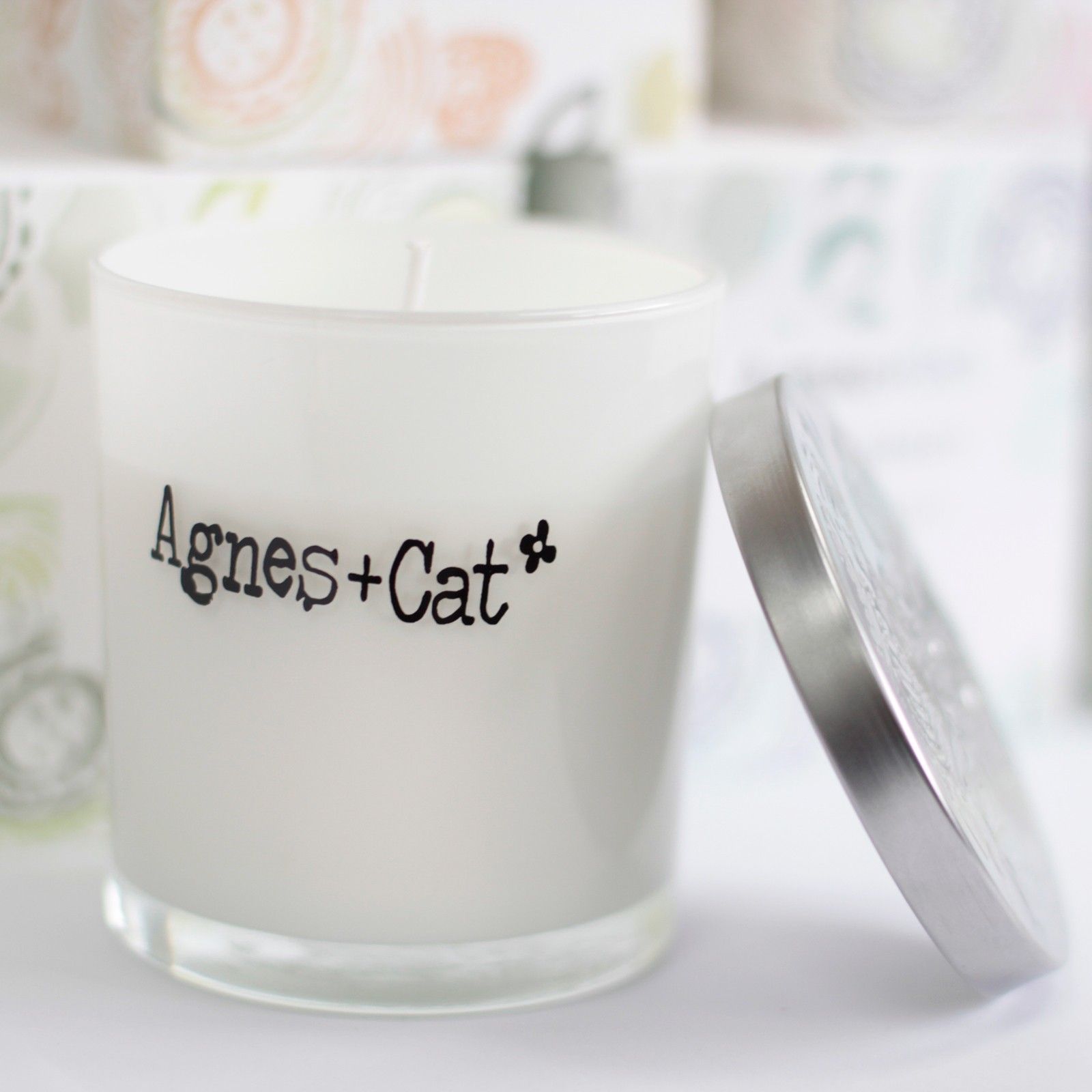 Agnes + Cat Votive Candle - Parma Violet