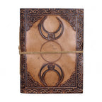 Assorted Esoteric Leather Notebooks - 15x11.5 cm