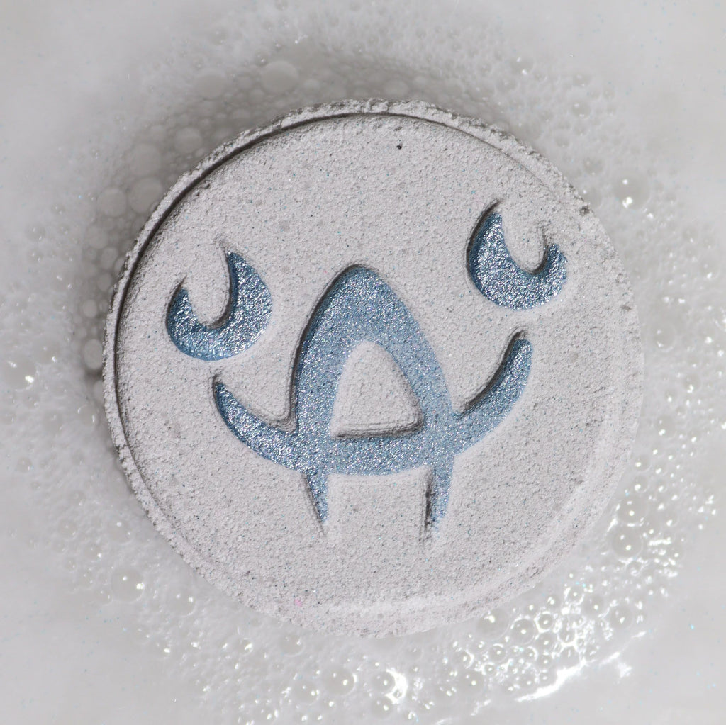 Set of Zodiac Bath Fizzers with Horoscope -  Cancer