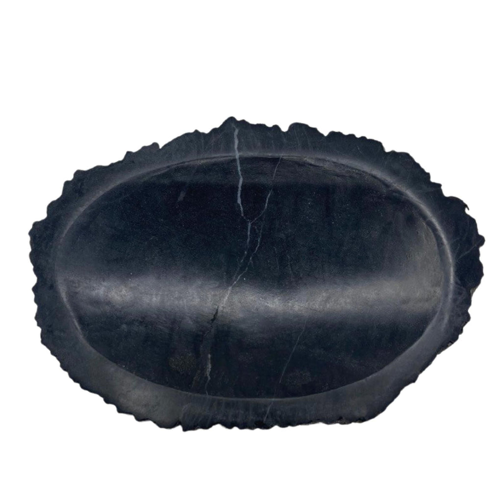 Petrified Wood Brown/Black Soap Dish
