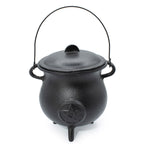 Extra Huge Cast Iron Cauldron with Pentagon 23x18cm (at least 4kg)