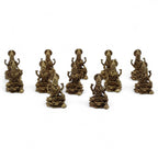 Brass Miniature Gods - Laxmi (11gms)  - 30mm