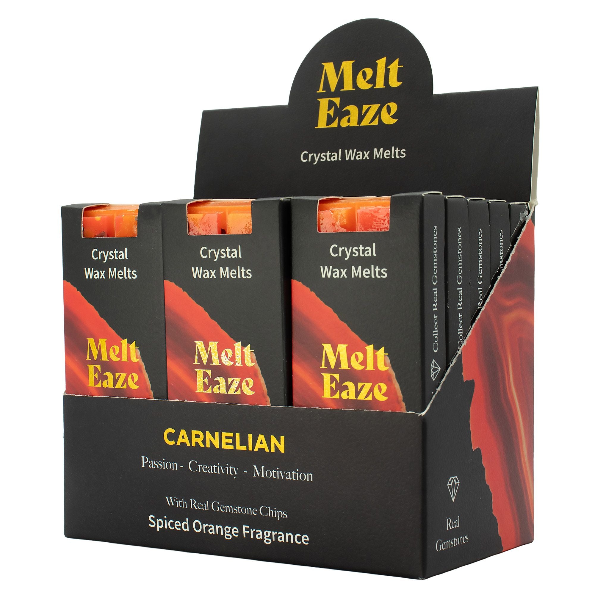MeltEaze Wax Melts 50g - Carnelian Fire - Spiced Orange