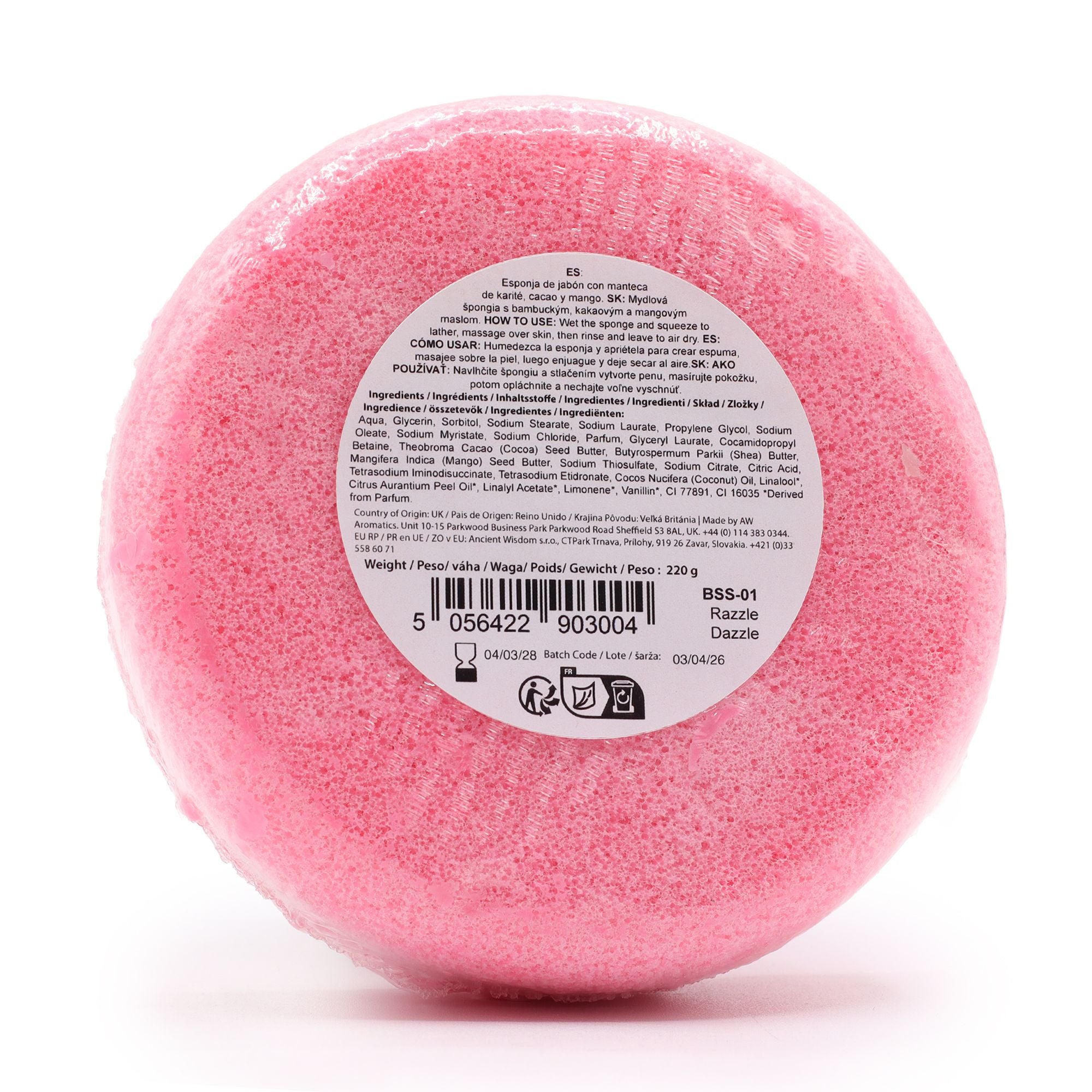 Butter Bubble Soap - Razzle Dazzle
