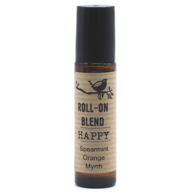 Agnes + Cat Roll On Essential Oil Blend - HAPPY