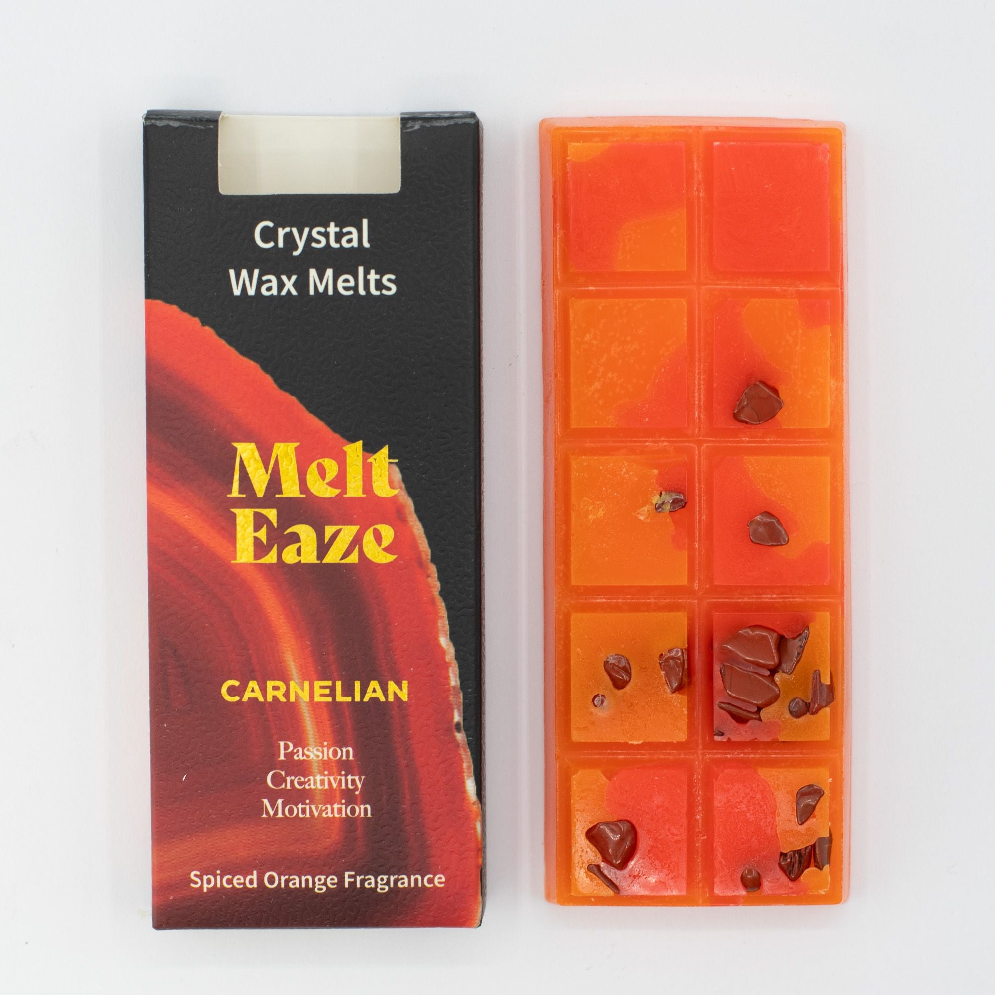 MeltEaze Wax Melts 50g - Carnelian Fire - Spiced Orange