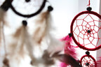 Bali Dreamcatchers - Large Round - Turq/Pink/Purp