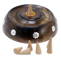 Cone & Stick Burner- Asst Design - Mango Wood