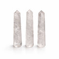 Gemstone Six Face Obelisk Point approx 11cm  - Clear Quartz