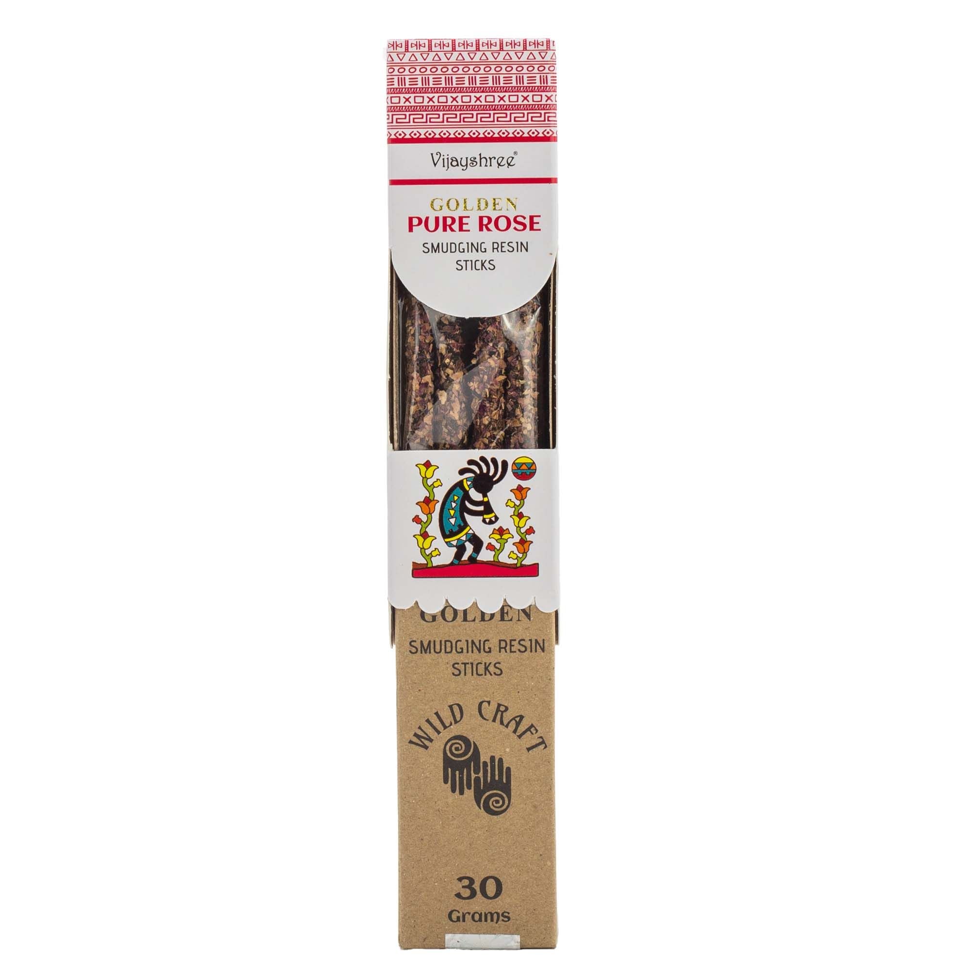 Golden Pure Rose Smudging Resin Sticks – 30g