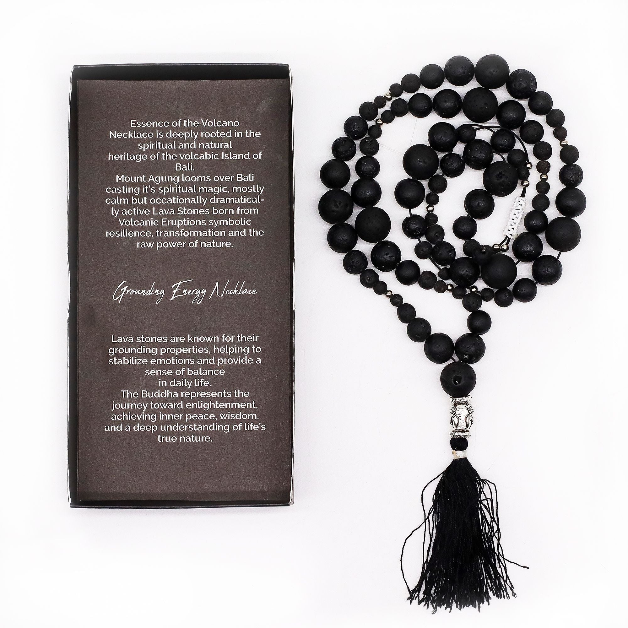 Essence of the Volcano Necklace - Grounding Energy