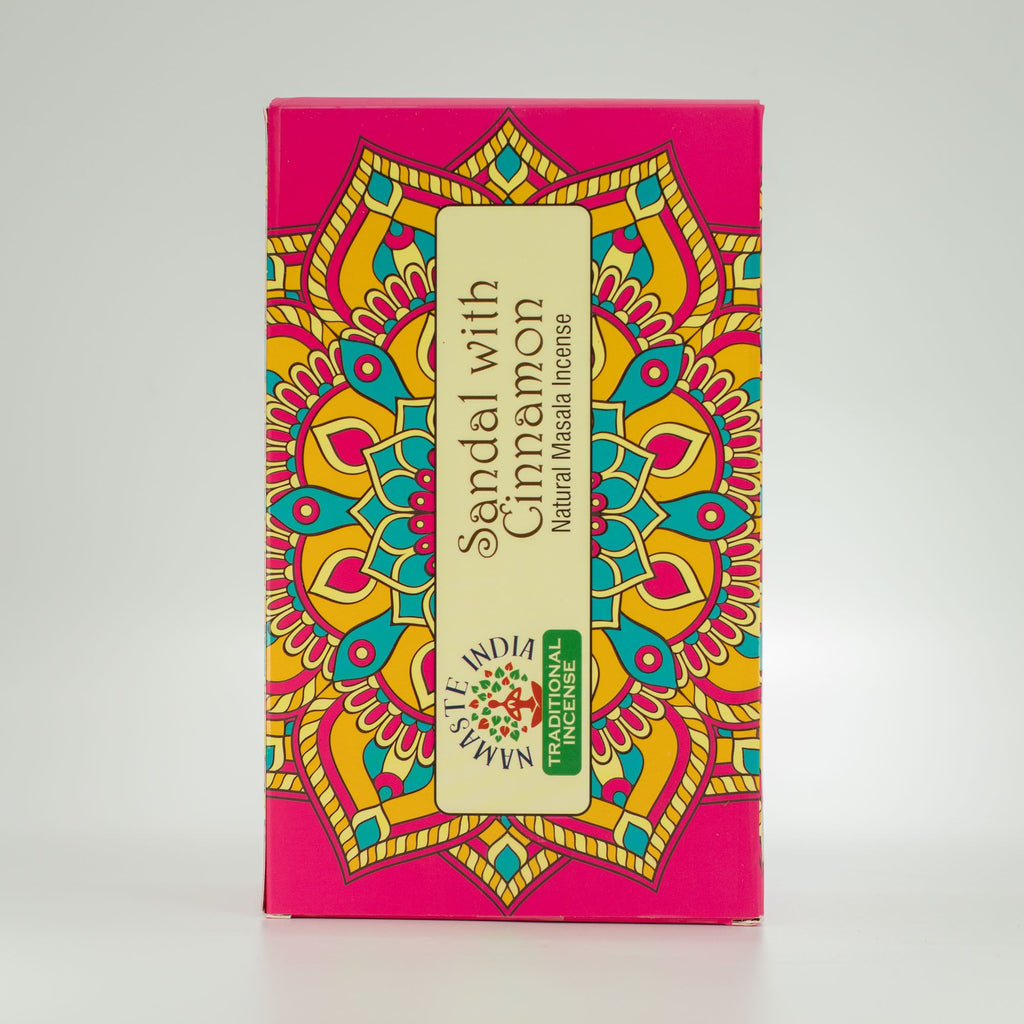Namaste Mandala Masala Incense - Sandal with Cinnamon