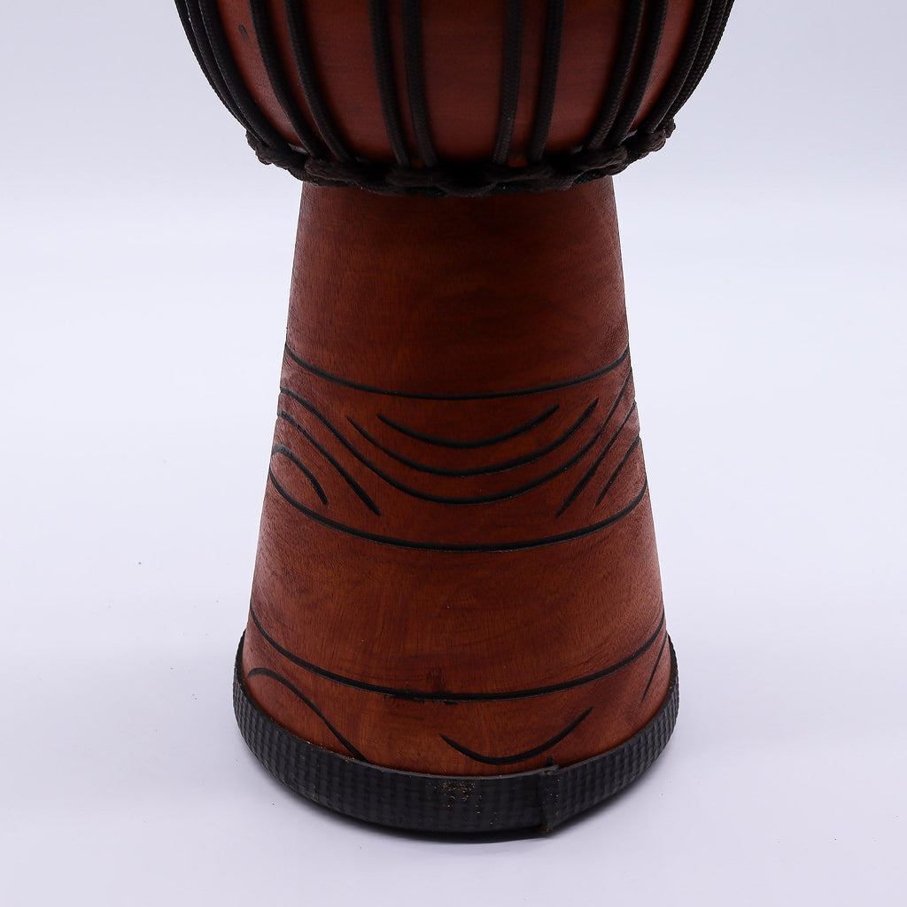 Medium Pro Djembe Drum - Freedom Rhythm (high) - 40cm (18cm Dia)