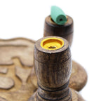 Sm Mango Wood Backflow Burner - Ohm