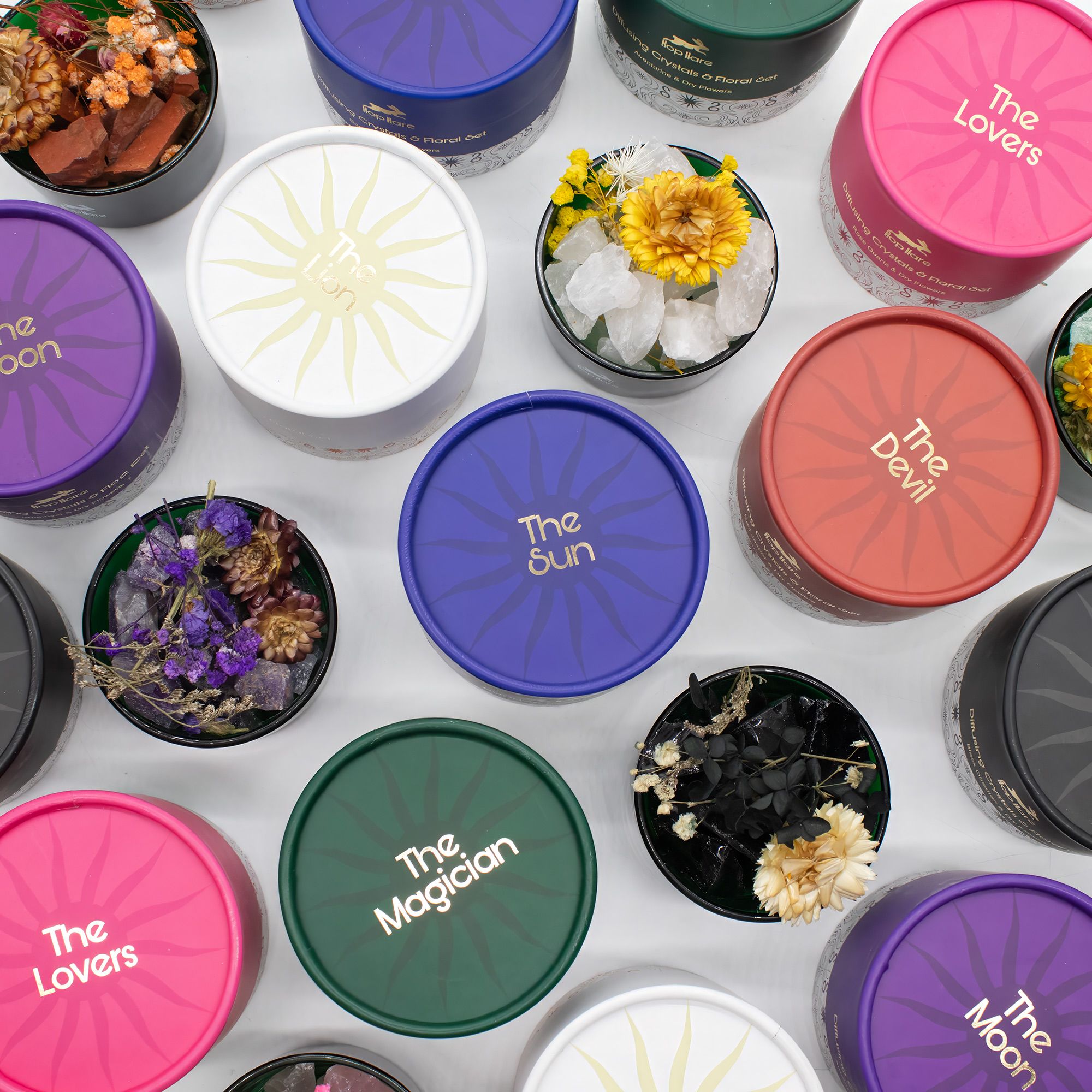 Hop Hare Diffusing Crystals & Floral Set - The Sun