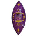 Enamel Incense Bowl - Aluminum - Purple Sun & Moon Phases