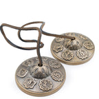 Premium Brass Tibetan Tingsha - Seven Chakra - approx 7cm (255gm)