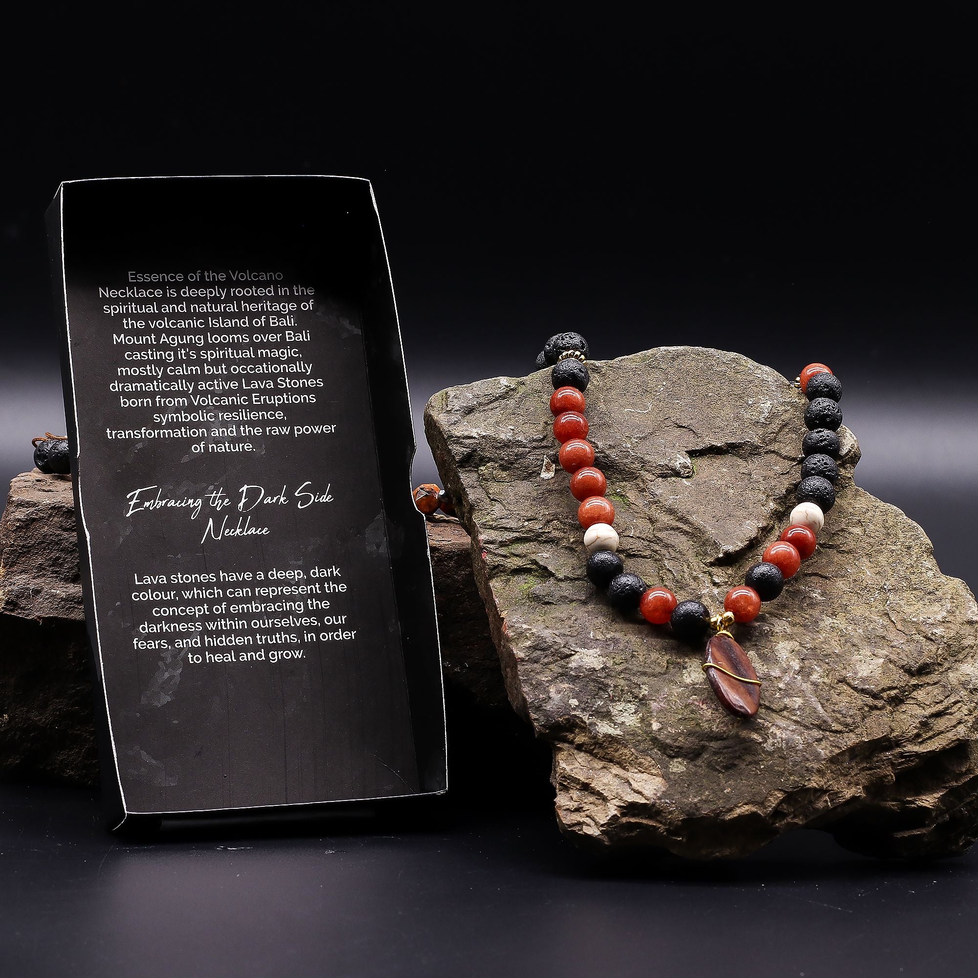 Essence of the Volcano Necklace - Protection