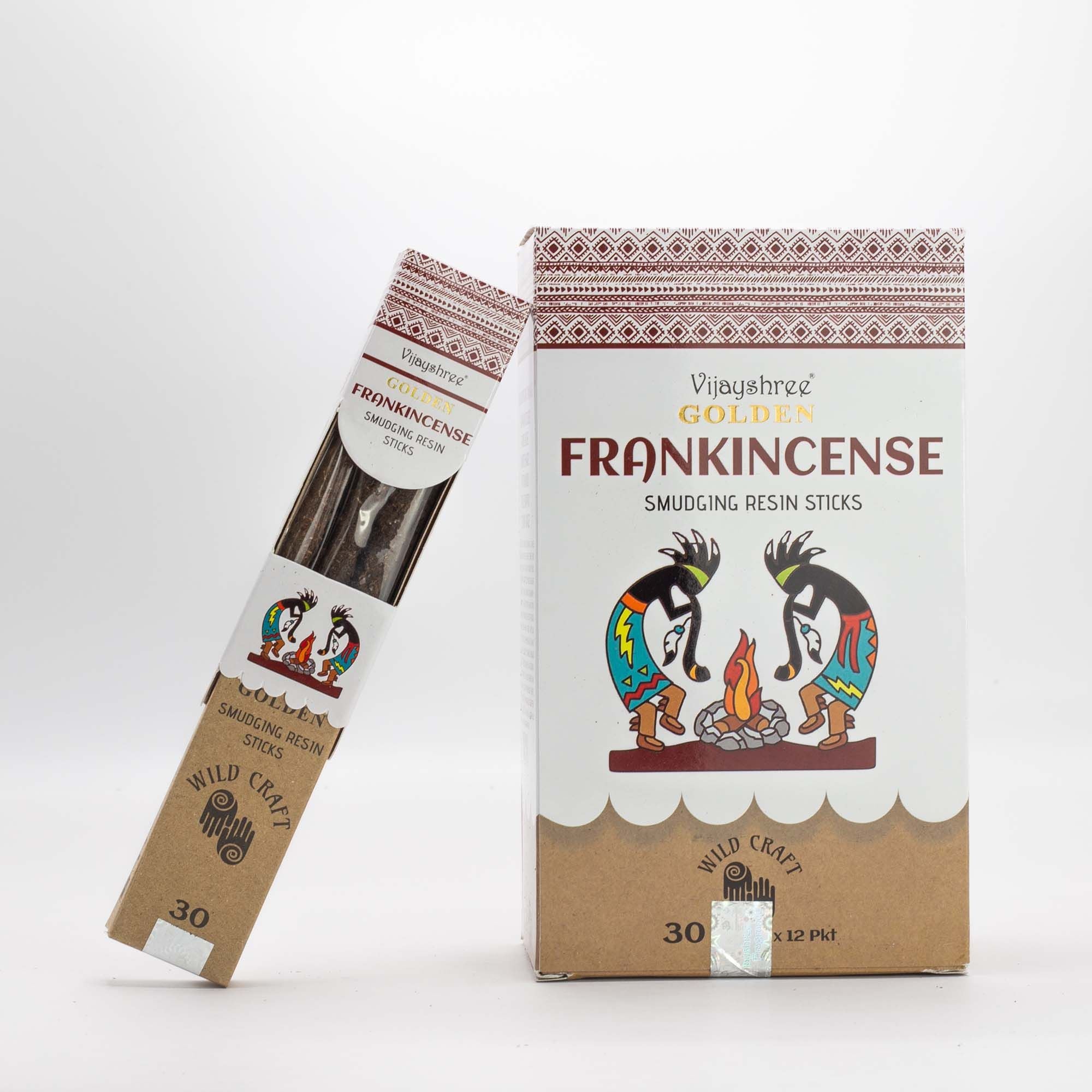 Golden Frankincense Smudging Resin Sticks – 30g