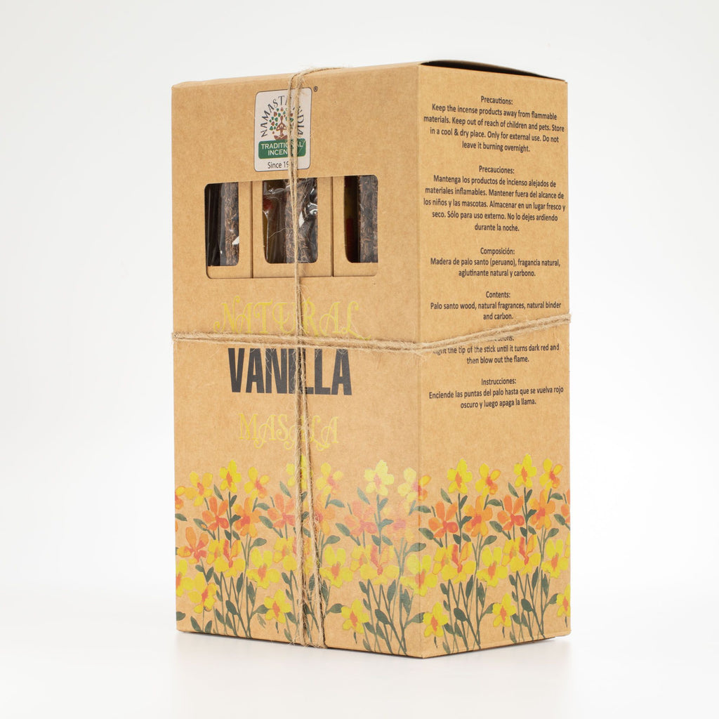 Natural Botanical Masala Incense - Vanilla