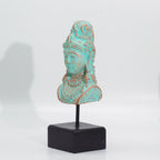 Lucky Java Princess on Stand - Green Copper