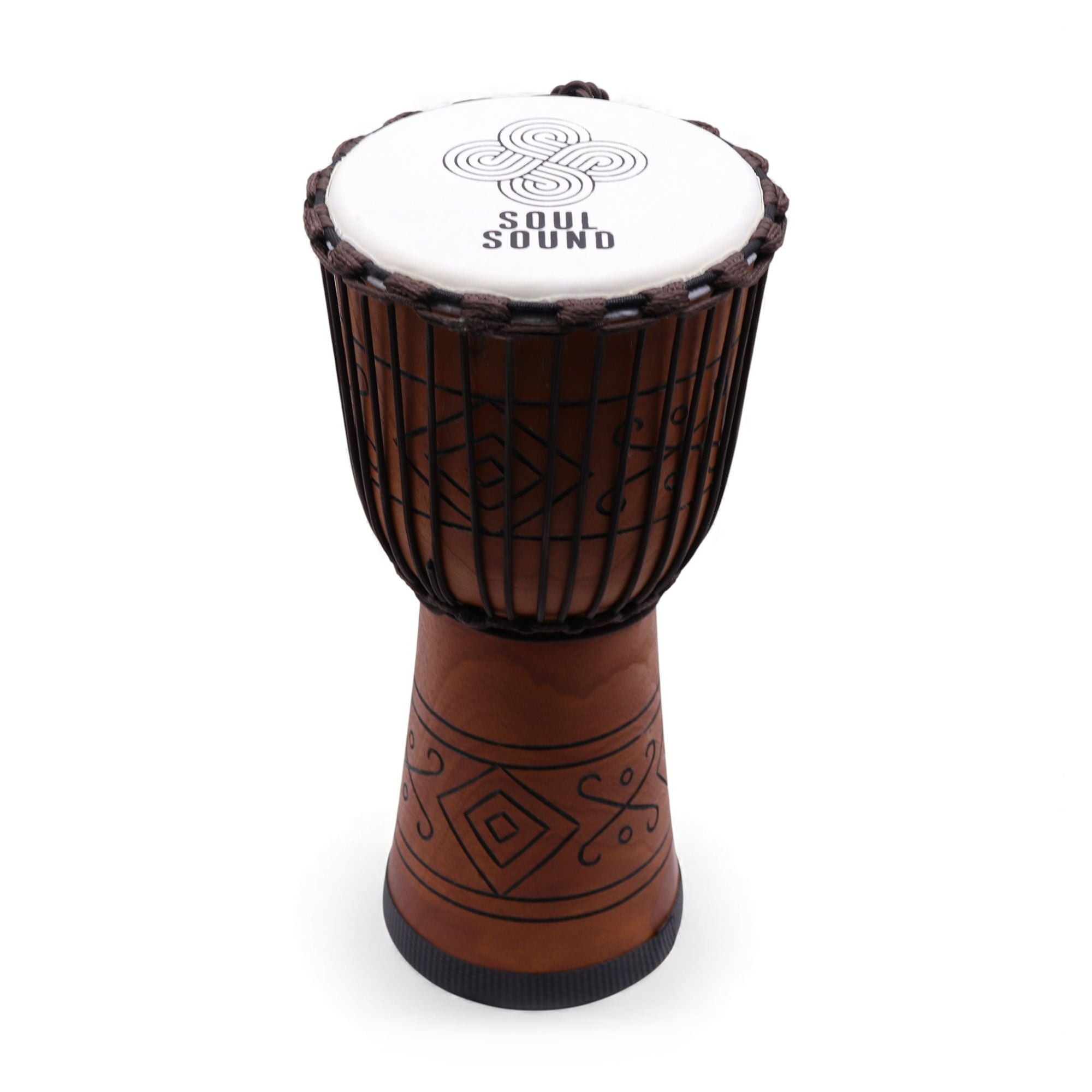Large Pro Djembe Drum - Soul Sound (low) - 50cm (22cm Dia)