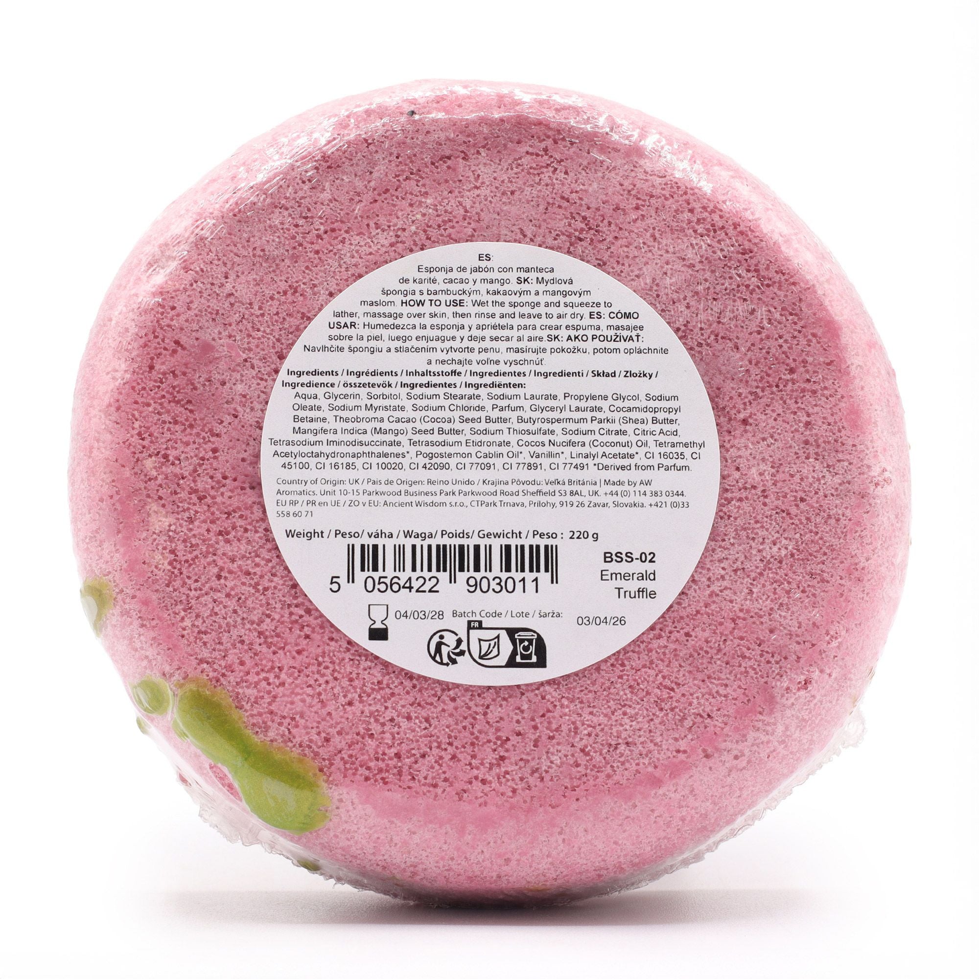 Butter Bubble Soap - Emerald Truffle