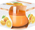 Scented Glass Jar Candle - Orange