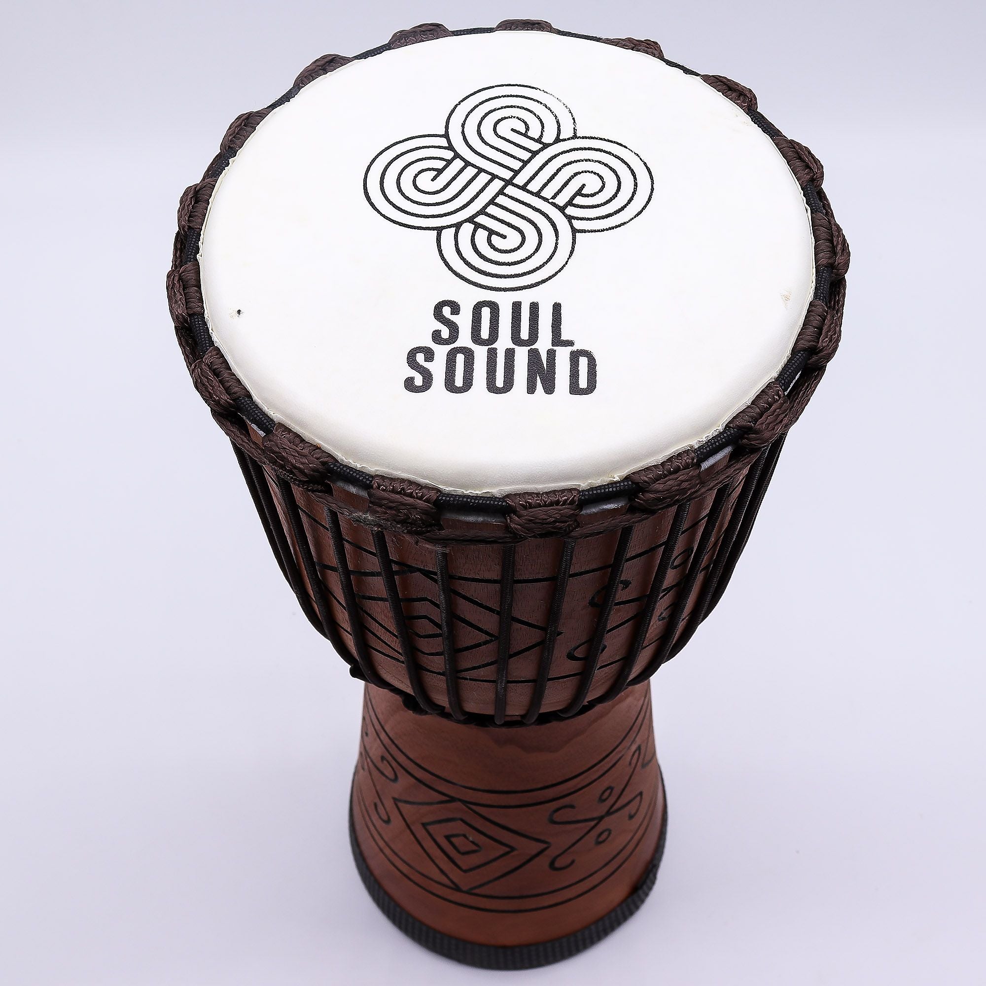 Large Pro Djembe Drum - Soul Sound (low) - 50cm (22cm Dia)