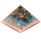 Lrg Organite Pyramid 70mm - Tree（earth base)