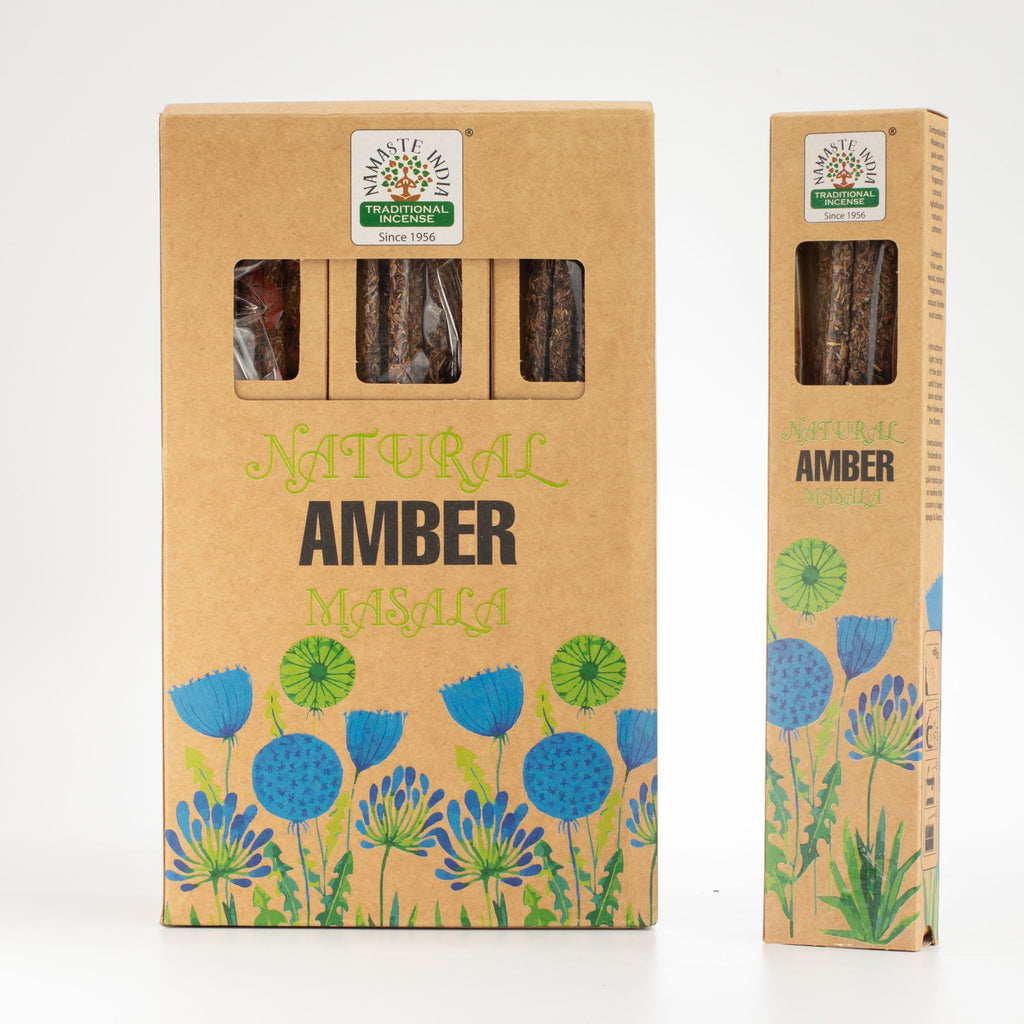 Natural Botanical Masala Incense - Amber